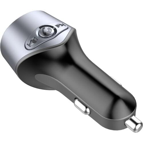 BT for Car FM Transmitter Wireless Radio Adapter Music Player Hand-Free Car Kit Movtalk Supertooth