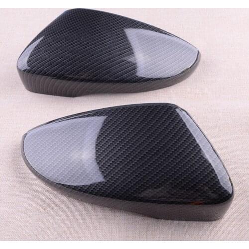 1 Pair 3C8857537 Car Side Rearview Mirror Cover Cap Fit For VW Beetle Jetta Passat CC Scirocco Eos 2012 2013 2014 2015 2016
