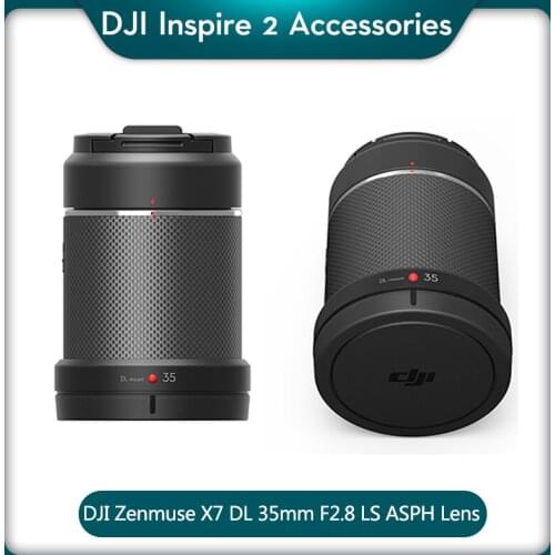 DJI Zenmuse X7 DL 35mm F2.8 LS ASPH Lens With the DJI DL mount diameter: 58mm for Inspire 2 original brand new in Stock