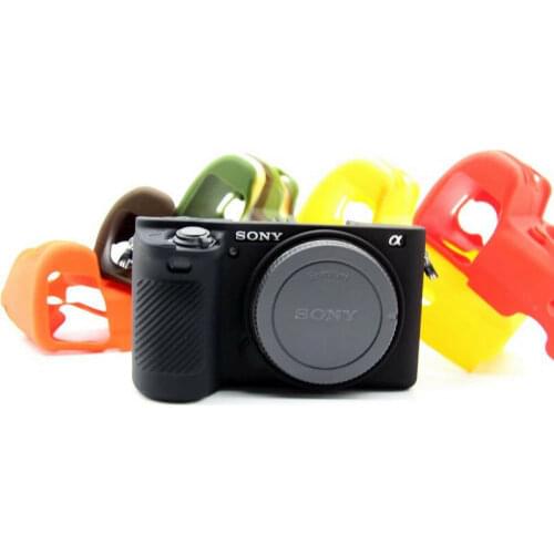 For Sony A6500 Rubber Detachable Protection Camera Bag Soft Silicone Case Camera Bag Body Protective Body Cover Tool Bag