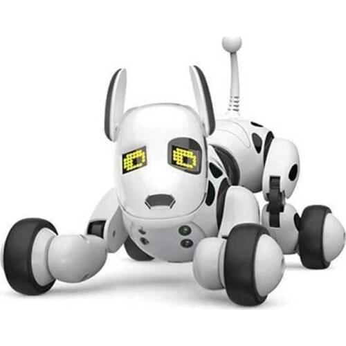 Rc Intelligent Robot Dog With Light And Music Programmable Multi-Action Performance A Playful Companion For Children