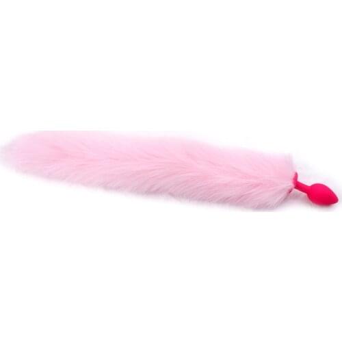 Fox Tail Silicone Anal Plug Jewelry Dildo Vibrator Sex Toys for Woman Prostate Massager Bullet Vibrador Butt Plug For Couple