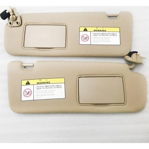 For HYUNDAI 2005 2006 2007 2008 2009 sonata NF NFC Sun visor Sunshade assembly Beige 852010R300V2 852020R300V2