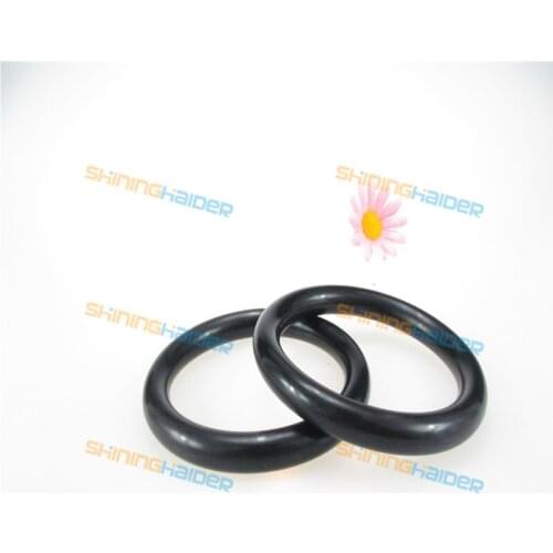 50PCS wire diameter 5.7mm cross section 5.7mm black NBR O type ring nitrile rubber O sealing ring CS 5.7mm OD 100mm-160mm