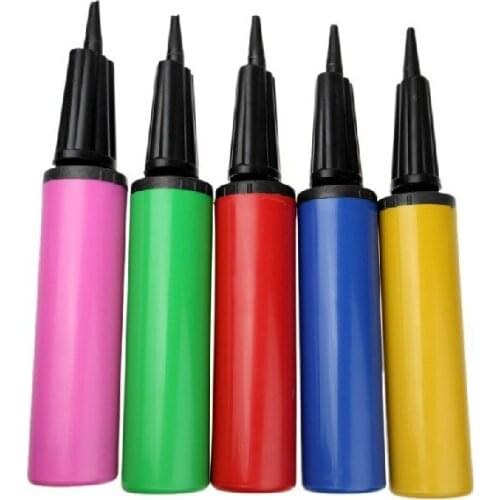 Balloon Air Pump Plastic Hand Soccer Needle Balloon Inflator Useful Balloon Decoration Tools Balloon Accessorier