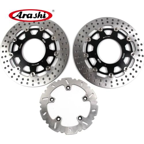 Arashi 1 Set Rotors For BMW F800GS ADVENTURE 2013-2015 CNC Front Rear Brake Discs F800 F 800 GS 800GS ADV 2013 2014 2015