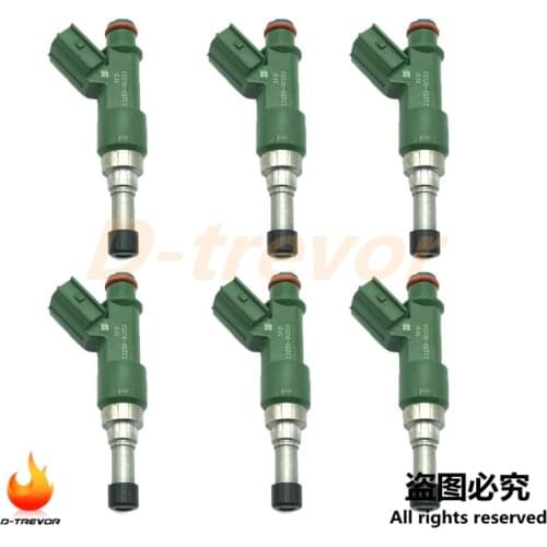 6PCS OEM 23250-0C050 23209-0C050 Fuel Injector nozzle For Toyota Hilux Vigo 2TR