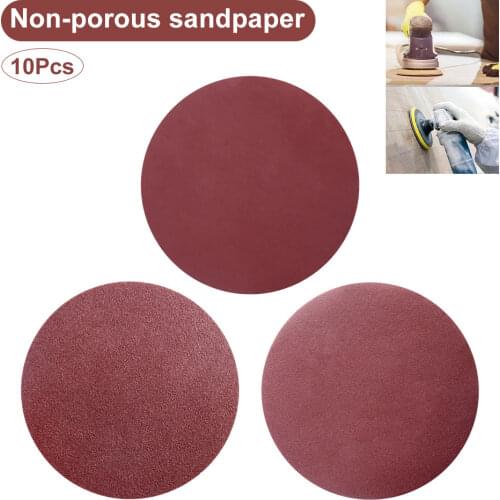 10Pcs 5 Inch 125mm Round Sandpaper Disk Sand Sheets Grit 60-2000 for Choose Hook and Loop Sanding Disc Sheet for Sander Grits