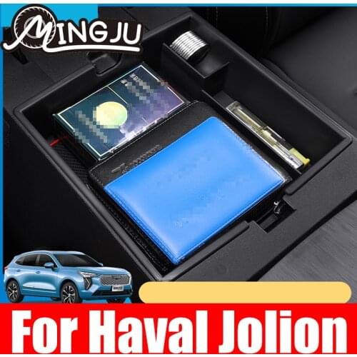 For Haval Jolion 2021 Car ABS Armrest Box Storage Box Central Storage Compartment Compartment Storage Box Car Accessories