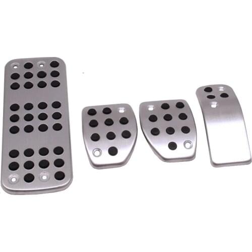 For PEUGEOT 207 301 307 208 2008 308 408 Cc/CITROEN C3 C4/DS 3 4 6 DS3 DS4 DS6 Car Gas Foot Rest Modified Pedal Pad Plate