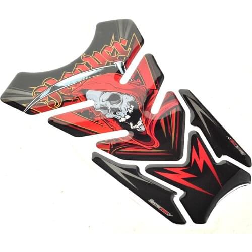 3D Motorcycle Tank Pad Gel Protector Sticker Case for Honda Suzuki GSXR Kawasaki NINJA ER6N ER6F Yamaha Aprilia Stickers