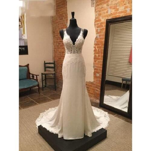 Свадебные платья силуэта русалка LISCN China At AliExpress