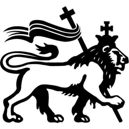 Fashion Personality Car Sticker Rasta Lion of Judah Classic Automobiles & Motorcycles Accessories Vinyl Decal,18cm*17cm