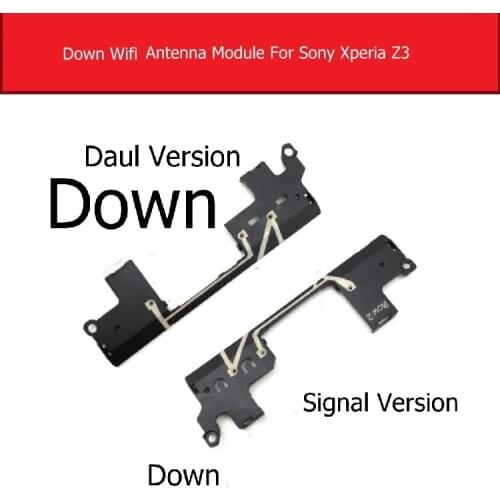 Genuine Wifi Antenna Signal Module For Sony Xperia Z3 D6603 D6653 SOL26 Dual D6633 D6683 Down Gps Antenna Replacement Parts