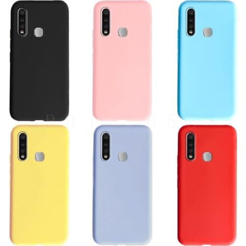 Hard Matte Cover For Vivo Y19 Case Stylish Clear Silicone Phone Cases For Vivo Y19 Y 19 VivoY19 1915 Back Cover Shockproof Coque