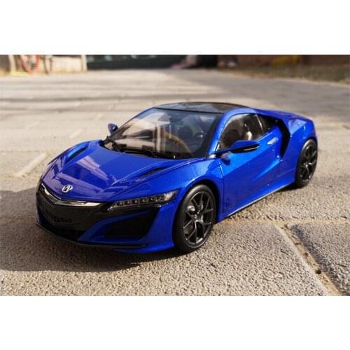 New 1/18 KengFai For Honda ACURA NSX Diecast Metal Car Model Toys Kids Gift Blue/White/Red Collection Display Metal,Plastic