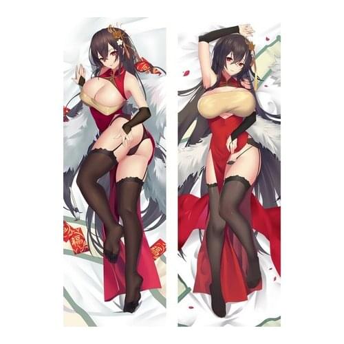 2022 NEW Azur Lane Taihou Dakimakura Fullbody Pillow Case Two-Side Printed Peach Skin Hugging Pillow Cover 150x50cm