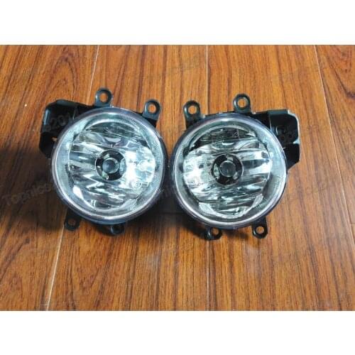 2Pcs Clear Bumper Fog Lights Lamps with brackets for TOYOTA COROLLA EU-VERSION 2014-2016