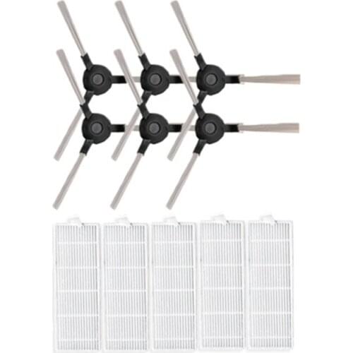 Vacuum Cleaner HEPA Filter Side Brush for Kitfort KT-552-2 KT-552-1 Robotic Vacuum Cleaner Spare Parts Accessories Replacement