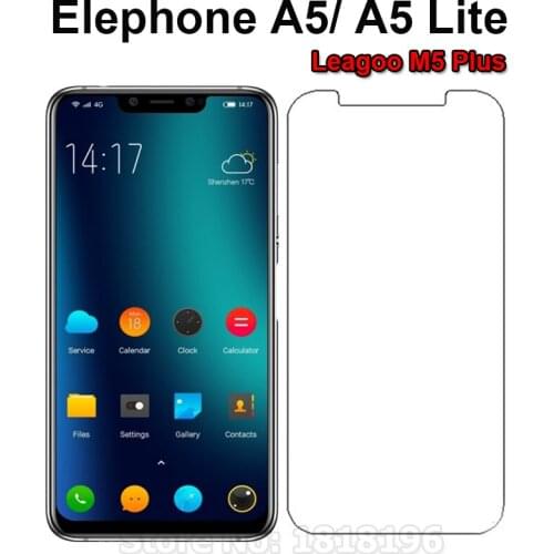 Ultra-thin Smartphone Front Film for Elephone A5 Case Glass Leagoo M5 Plus Tempered Glass Elephone A5 Lite Screen Protector