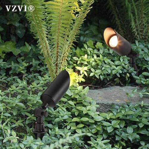 Modern COB Spike Garden Light Outdoor Street lamp 7W LED Landscape Lawn Lamp Spotlight Tree 220V 110V Waterproof IP54 Path Light