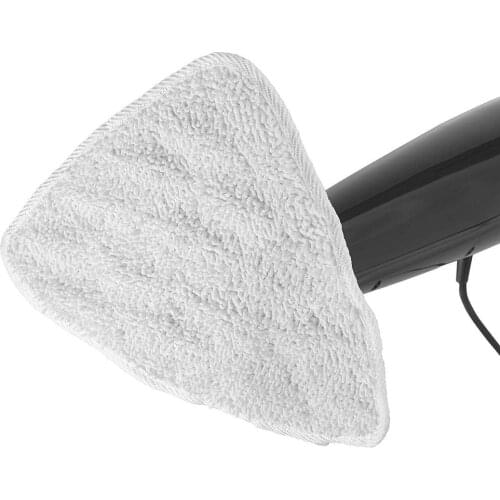 1pc Steam Mop Pads Replacement Triangle Cloth Pad Clean Washable Floor Tool For Polyester Easy-to-clean Corners Deeper Cleaning