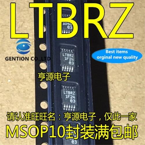 10Pcs LTC3824 LTC3824EMSE MSOP10 Silkscreen LTBRZ High voltage Buck Controller Chip in stock 100% new and original