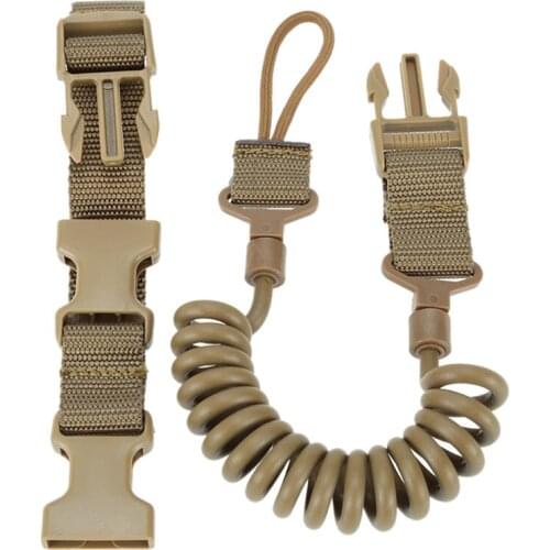 3 Colours Safety Belt Rope Adjustable Tactical Gun Rifle Sling Strap Multi-Functional Lanyard Strap