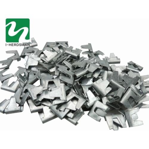 Rabbit Chicken Poutly Cage Clamp 300pc Assembly Card Buckle Snap Clamp Rabbit Cage Chicken Pigeon Cage Clamp