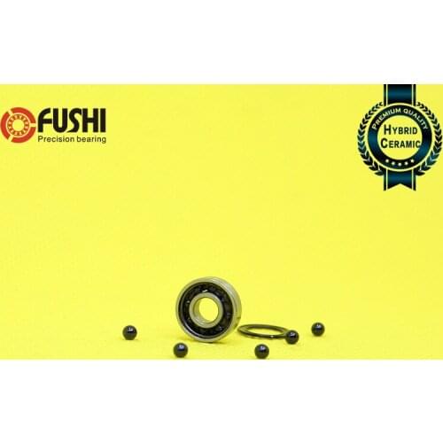 Bearings 695 2PC 5*13*4mm 440C Stainless Steel Ring Si3N4 Ceramic Balls Bearing P5 For Metal Fidget Spinner S695 RS 2RS S695RS