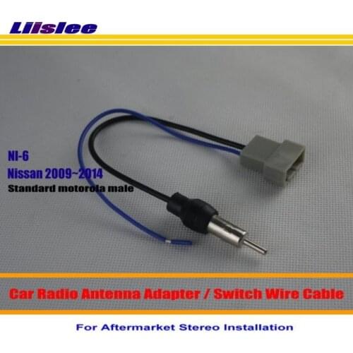Liislee For Nissan Murano Note NP300 NV Series Pathfinder Quest- Car Radio Antenna Adapter / Aftermarket Stereo Wire / Standard