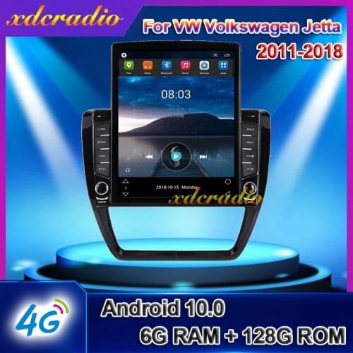 Xdcradio 10.4 INCH Tesla Style Vertical Screen Android 10.0 For VW Volkswagen Jetta Car Radio Multimedia Navigation 2011-2018