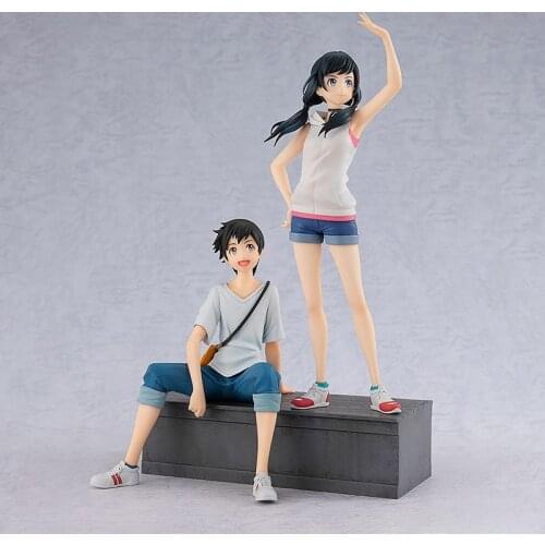 17CM Anime Weathering with You Hodaka Morishima Hina Amano PVC Action Figure Toy Adult Collection Model Doll Child Gift