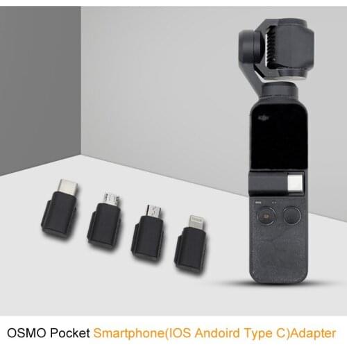 DJI Osmo Pocket Smartphone Adapter Micro USB ( Android ) TYPE-C IOS For OSMO Pocket Handheld Gimbal Accessiories