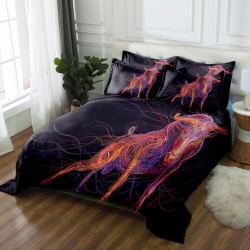 Full bed set with sheets California king kids 3D bedding set Twin king Queen Duvet bed cover Pillowcase parure de lit adulte