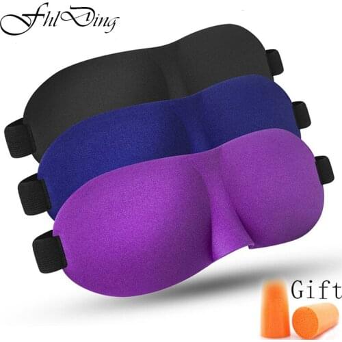 3D Sleep Mask Fast Sleeping Breathable Eye Mask Travel Slaapmasker Soft Portable Blindfold Eyeshade Cover Shade Patch for Rest