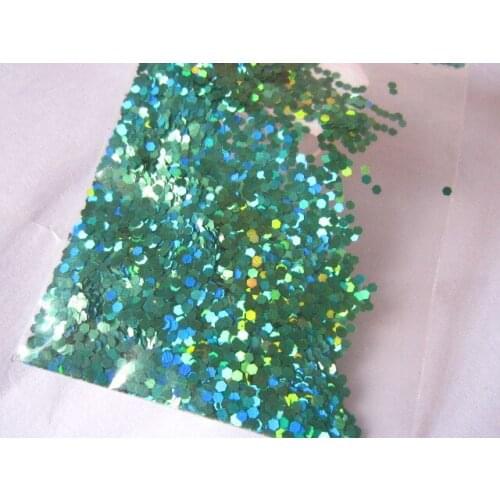 Metallic Glitter, Blue Solvents Resistance Glitter for Nail Polish M06012-4R