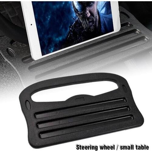 Multi-Functional Car Laptop Eating Steering Wheel Desk Black Vehicle Portable Mount Tray Laptop Notebook Table