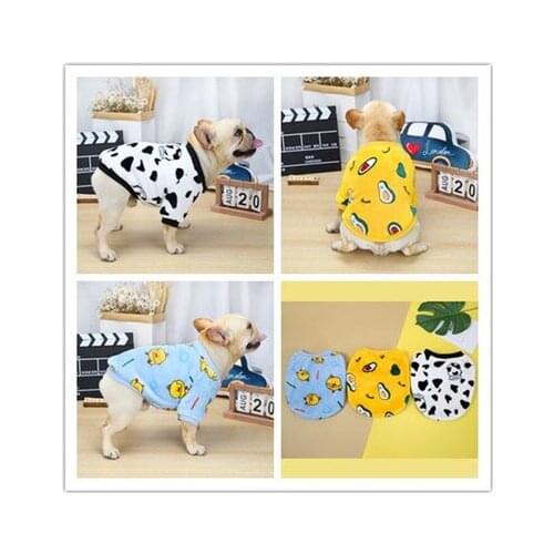 Dog Clothes for Small Dog Dog Clothing Summer Hoody pet shirt Coat T-shirt Honden Kleding Dog Clothes