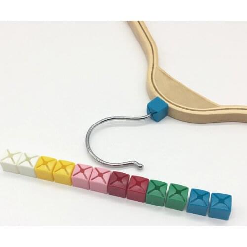 Plastic Blank Size Markers for Clothes Hanger Square Tags Colored Disparity Between Fashion Shop Best Chose