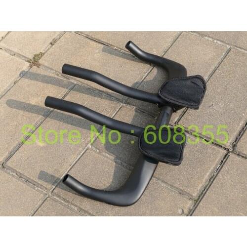 UD Carbon Matt TT Bar Time Trial Triathlon Road Bike Handlebar 38cm , 40cm , 42cm , 44cm , 46cm