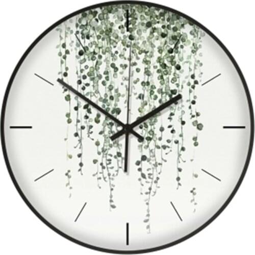 Modern Wall Clock Home European Decor 12 Inch Wall Clock Digital Silent Kitchen Watch Big Electronic Nordic Design Antique 40B38