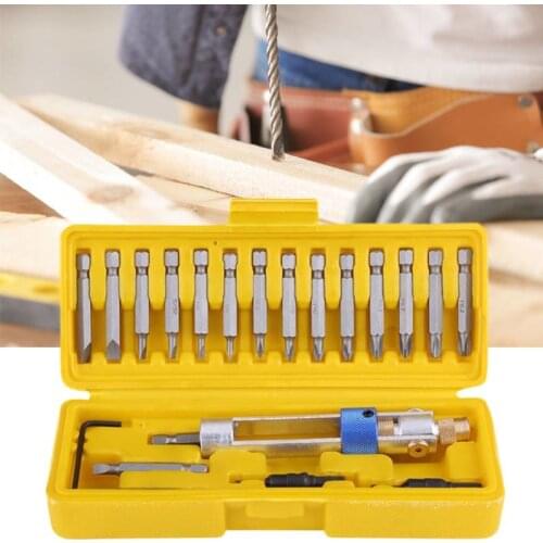 20 Pcs Swap Drill Bit Drill Driver Swivel Head Quick-change Driving Repair Tools E7CB