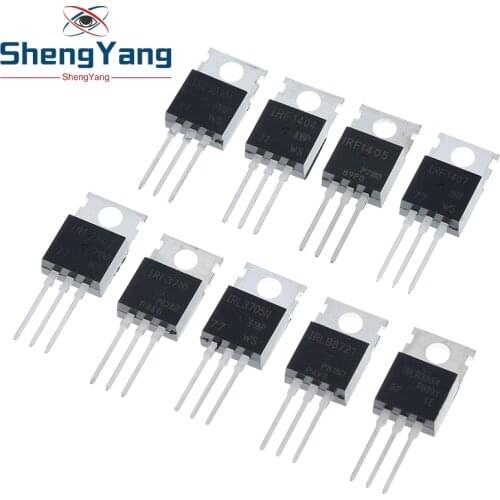 TZT IRF1010 IRF1404 IRF1405 IRF1407 IRF2807 IRF3710 IRFL3705 IRLB8721 IRLB3034 Transistor TO-220 TO220 PBF