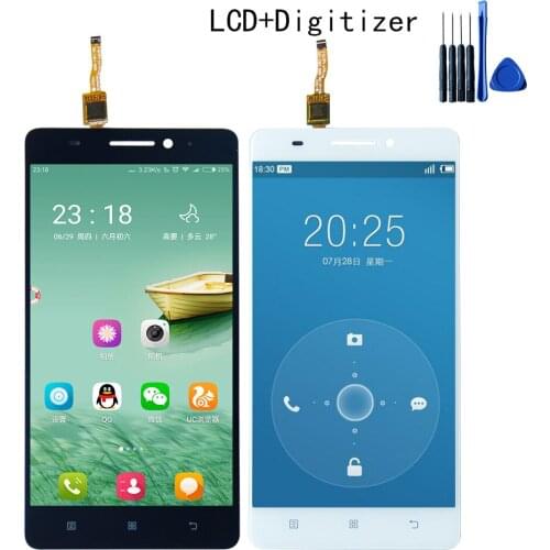 High Quality Touch Screen Digitizer LCD Display Assembly For Lenovo S8 A7600 A7600M 1280*720 Free shipping