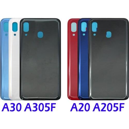 20pcs/lot Back Rear Cover For Samsung Galaxy A10 A20 A30 A20S Battery Door Housing Battery back cover