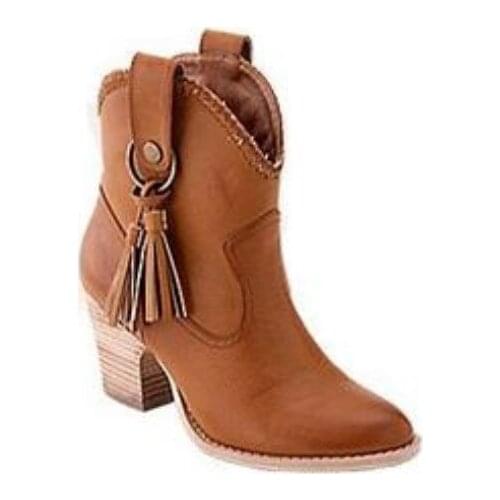 Ladys Big Size 34-46 Tassel Soft Leather Pointed Toe Winter Velvet Mid-calf Wedge High-heeled Boot Fashion Booty Women Shoes