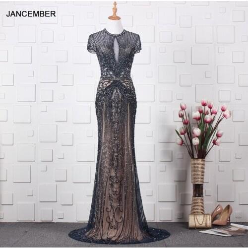 YY228 New Slim Fit High-end Evening Dress Annual Party Host Womens Dress Banquet Skirt Toast Dress Slimming Gown