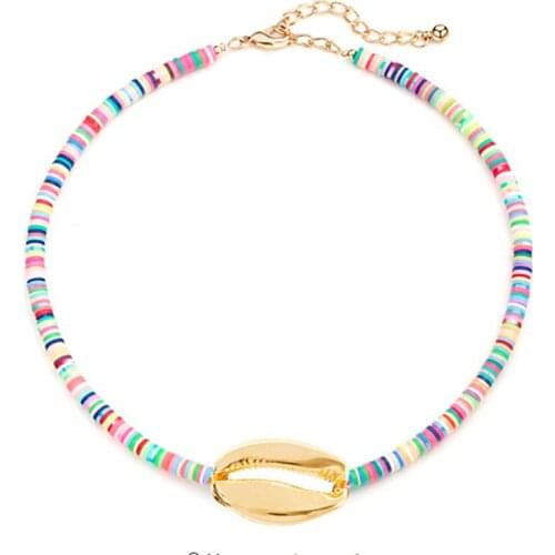 Women boho choker STATEMENT NECKLACE 2019 New Silicone Disc Conjecture Rosemary Ladies Fashion Accessories Valentines Day Gift