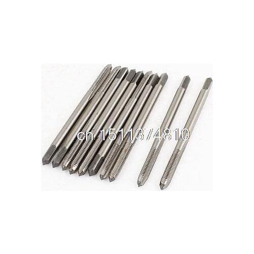 10pcs 3mm Cutting Dia M3 3 Flutes HSS Machine Screw Thread Taper Taps